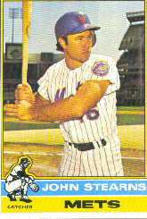 1976 Topps Baseball Cards      633     John Stearns RC